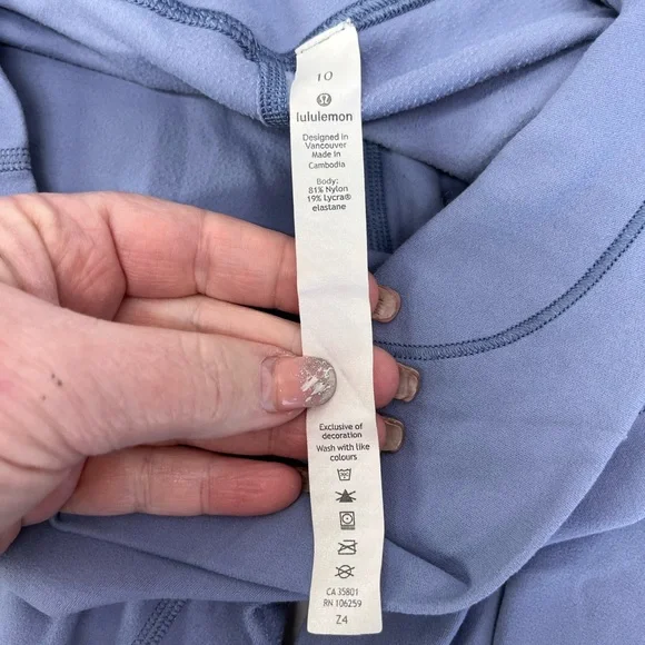 Lululemon Athletica Soft Blue Leggings - Picture 4 of 4